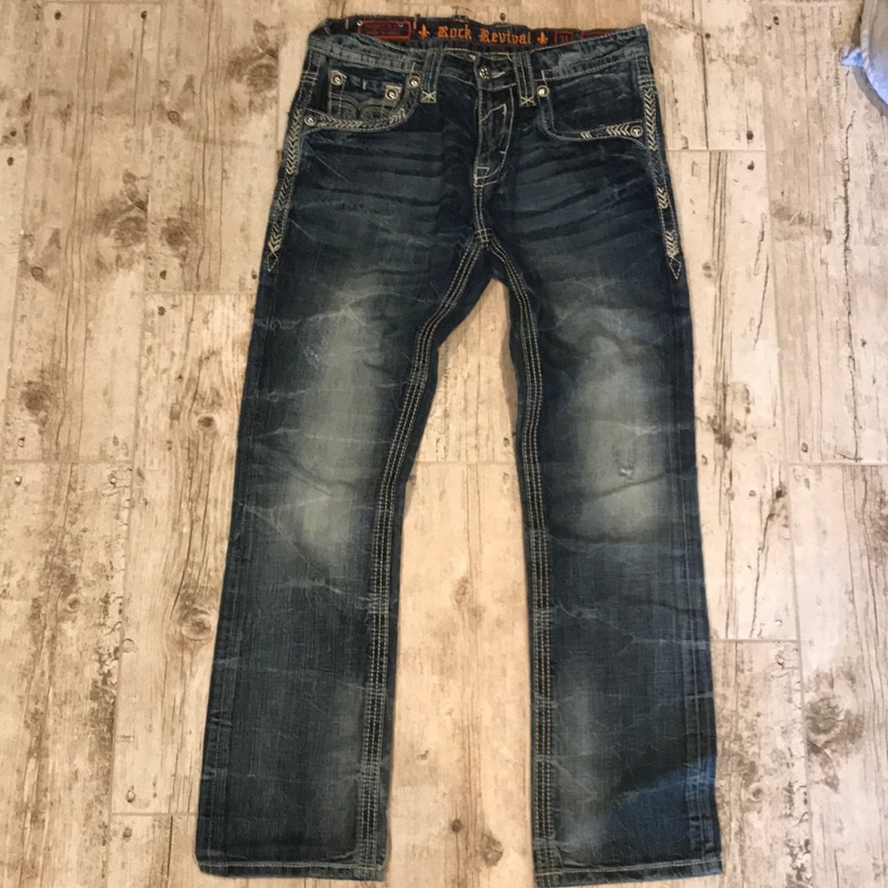 Men’s Buckle Rock Revival Jeans “Ethan”
